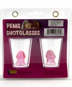 Bachelorette.com Pair Of Penis Shot Glasses