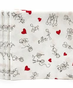 Bachelorette.com Bachelorette Party Supplies Dirty Dishes Sex Position Napkins - 8