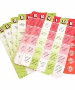 Bachelorette.com Drink & Dare Bride Bingo - For A House Party Or The Bar