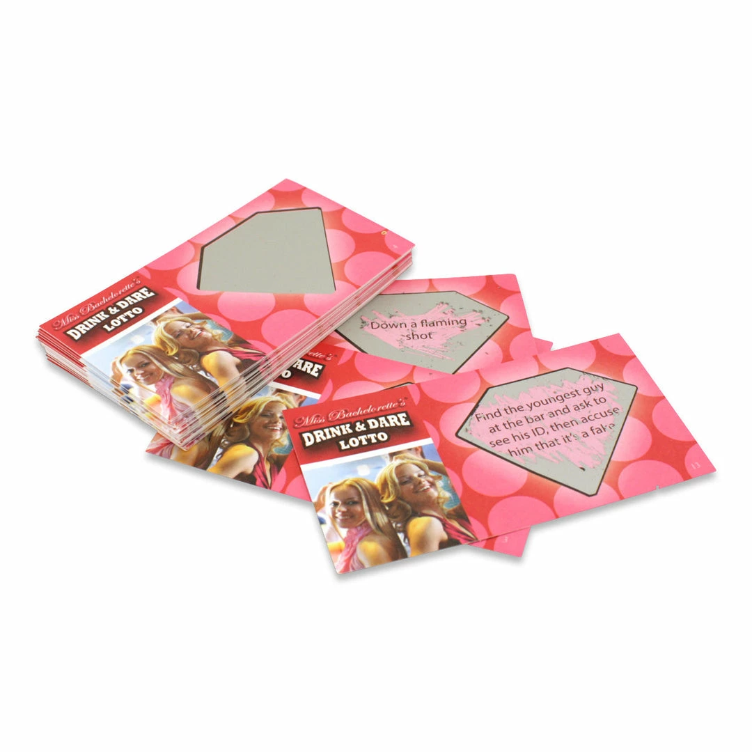 Bachelorette.com Drink Or Dare Lotto Cards Bachelorette Party Games 2 Bachelorette.com Drink Or Dare Lotto Cards Bachelorette Party Games