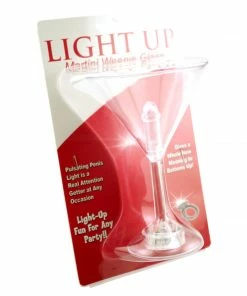 Bachelorette.com Light-Up Martini Weenie Glass