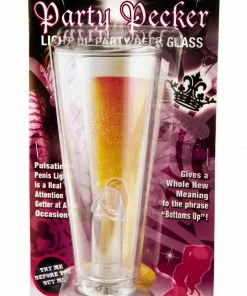 Bachelorette.com Flashing Penis Beer Glass Drinking Supplies