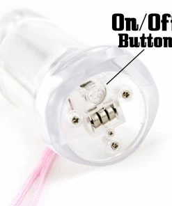 Bachelorette.com Bachelorette Party Supplies Light-Up Penis Shot Glass Necklace