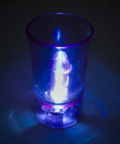 Bachelorette.com Drinking Supplies The Flashing Penis Shot Glass