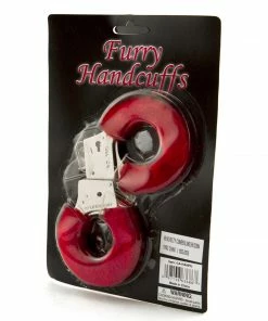 Bachelorette.com Furry Handcuffs - Hand Cuffs With A Little Fur