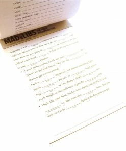 Bachelorette.com Best Selling Games Bachelor Party Mad Libs