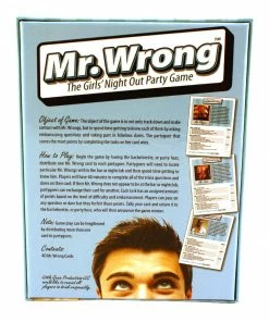 Bachelorette.com Best Selling Games Mr. Wrong Game