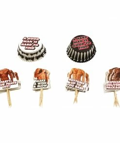 Bachelorette.com Hot Bod Cupcake Wrappers And Toppers - 24