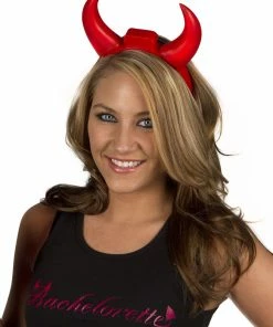 Bachelorette.com Light Up Devil Horns Veils, Tiaras & Hats