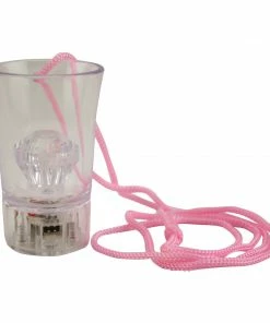 Bachelorette.com Light Up Diamond Shot Glass Necklace
