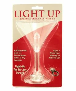 Bachelorette.com Light-Up Martini Weenie Glass