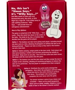Bachelorette.com Bachelorette Party Games Willy Says - A Raunchy Simon Says Game