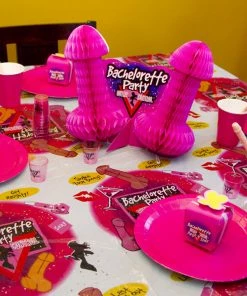 Bachelorette.com Decorations Outta Control Table Cloth