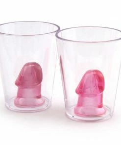 Bachelorette.com Pair Of Penis Shot Glasses