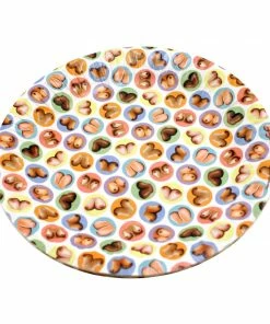 Bachelorette.com Cups, Plates, Napkins Boob-Covered Plates