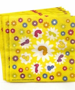 Bachelorette.com Super Fun Penis Napkins - 8 Cups, Plates, Napkins