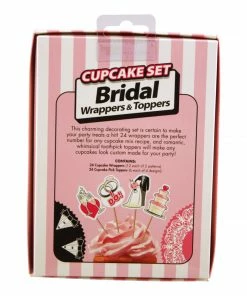 Bachelorette.com Bridal Cupcake Wrappers And Toppers - 24 Penis Candy And Penis Cake