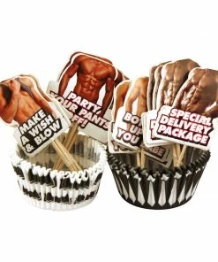 Bachelorette.com Hot Bod Cupcake Wrappers And Toppers - 24