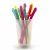 Bachelorette.com Penis Party Straws - Rainbow - 10 Straws Bachelorette Party Sale