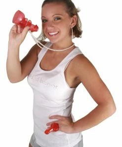 Bachelorette.com Penis Shot Glass On A Pearl Necklace Bachelorette Party Supplies