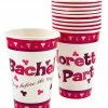 Bachelorette.com Shot Glasses, Mugs, Etc. Pink And Purple Penis Cups - 10