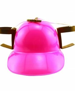 Bachelorette.com Veils, Tiaras & Hats Pink Drinking Helmet