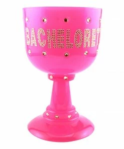 Bachelorette.com Drinking Supplies Pink Diamond Bachelorette Goblet