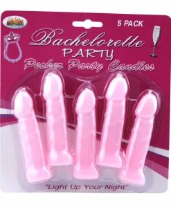 Bachelorette.com Pink Pecker Candles Cake Pans And Supplies