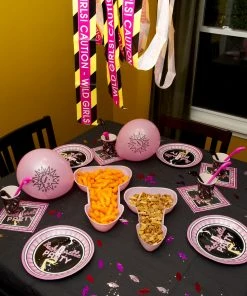 Bachelorette.com Pink Penis Snack Trays - 3
