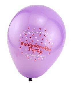 Bachelorette.com Pink And Purple Bachelorette Party Balloons - 12 Bachelorette Party Supplies