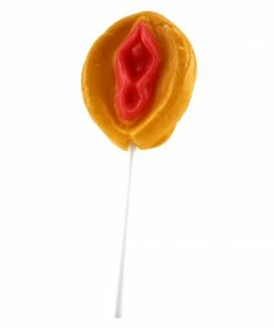 Bachelorette.com Pussy Pop - A Strawberry Vagina Sucker Bachelor Party Supplies