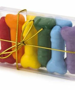 Bachelorette.com Cake Pans And Supplies Rainbow Bite-Size Penis Candies - 12