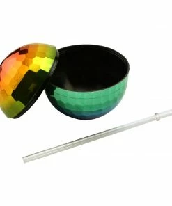 Bachelorette.com Rainbow Disco Ball Cup Drinking Supplies
