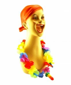 Bachelorette.com Sashes, Boas, Necklaces Rainbow Light-Up Pecker Flower Necklace