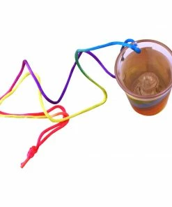 Bachelorette.com Drinking Supplies Light Up Rainbow Pecker Shot Glass