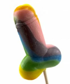 Bachelorette.com Rainbow Penis Lollipop