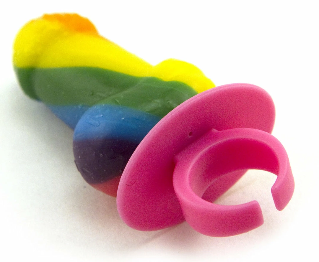 Bachelorette.com Penis Pops Rainbow Penis Ring Pop 7 Bachelorette.com Penis Pops Rainbow Penis Ring Pop