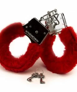 Bachelorette.com Furry Handcuffs - Hand Cuffs With A Little Fur