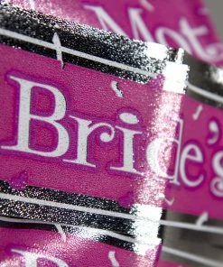 Bachelorette.com Pink Sash Set - 8 Sashes For The Bridal Party