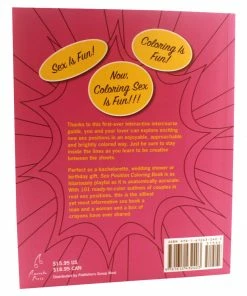Bachelorette.com Sex Position Coloring Book Best Selling Gag Gifts