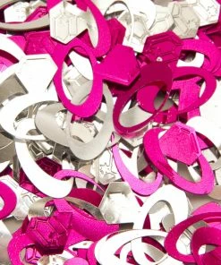 Bachelorette.com Decorations Wedding Ring Confetti