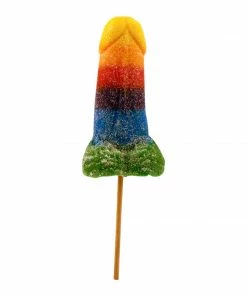 Bachelorette.com Penis Candy And Penis Cake Rainbow Jumbo Gummy Pecker