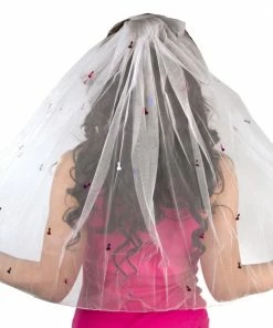 Bachelorette.com Bachelorette Party Fashions The Little Bit Naughty Veil
