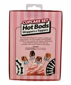 Bachelorette.com Hot Bod Cupcake Wrappers And Toppers - 24