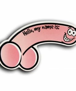 Bachelorette.com Willie Nametags - 10 Pack Bachelorette Party Supplies