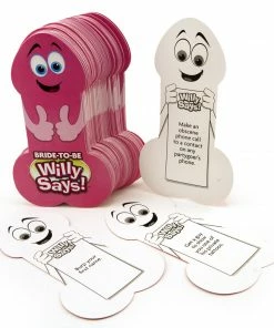 Bachelorette.com Bachelorette Party Games Willy Says - A Raunchy Simon Says Game